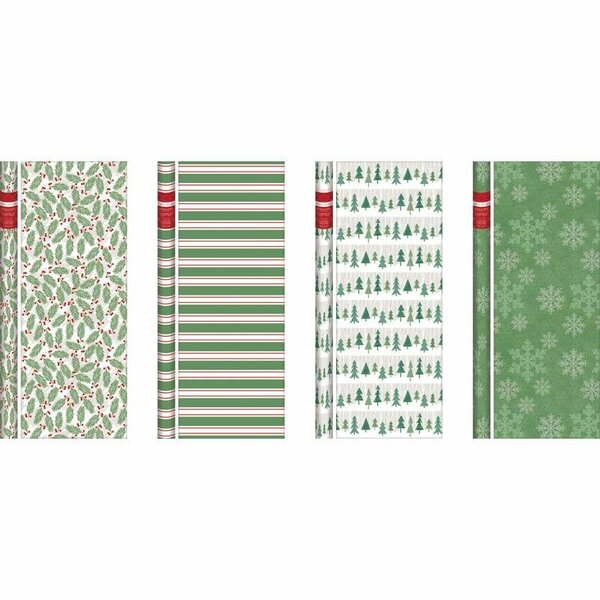 Expressive Design Group GIFT WRAP MULTI GRN 40 in.W CW8040A11